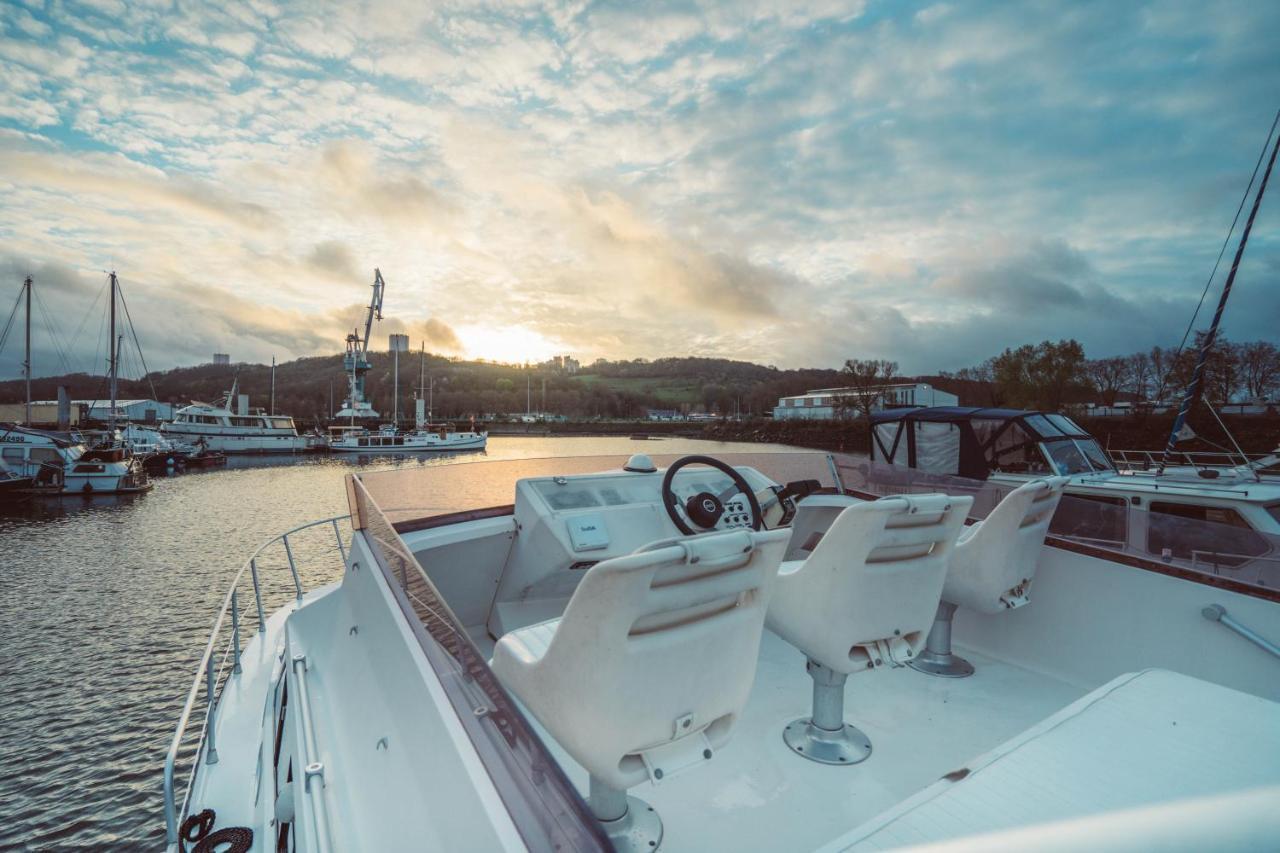 No Limit Charter Bateau Avec Parking Prive Proche Centre-Ville Rouen Kültér fotó